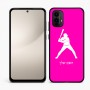 כיסוי בעיצוב אישי עם השם שלך לדגם - Motorola Moto E15 4G בעיצוב שחקן בייסבול