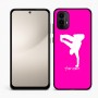 כיסוי בעיצוב אישי עם השם שלך לדגם - Motorola Moto E15 4G בעיצוב ברייקדאנס