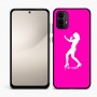 כיסוי בעיצוב אישי עם השם שלך לדגם - Motorola Moto E15 4G בעיצוב אישה מגוננת