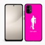 כיסוי בעיצוב אישי עם השם שלך לדגם - Motorola Moto E15 4G בעיצוב פישמן