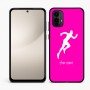כיסוי בעיצוב אישי עם השם שלך לדגם - Motorola Moto E15 4G בעיצוב רץ