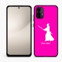 כיסוי בעיצוב אישי עם השם שלך לדגם - Motorola Moto E15 4G בעיצוב סמוראי