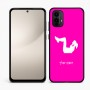 כיסוי בעיצוב אישי עם השם שלך לדגם - Motorola Moto E15 4G בעיצוב אישה מתאמנת