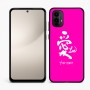 כיסוי בעיצוב אישי עם השם שלך לדגם - Motorola Moto E15 4G בעיצוב אהבה באותיות יפניות