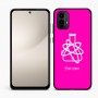 כיסוי בעיצוב אישי עם השם שלך לדגם - Motorola Moto E15 4G בעיצוב מעבדה