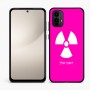 כיסוי בעיצוב אישי עם השם שלך לדגם - Motorola Moto E15 4G בעיצוב פצצת אטום גרעינית