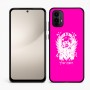 כיסוי בעיצוב אישי עם השם שלך לדגם - Motorola Moto E15 4G בעיצוב רוקנרול