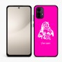 כיסוי בעיצוב אישי עם השם שלך לדגם - Motorola Moto E15 4G בעיצוב סנטה קלאוס