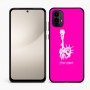 כיסוי בעיצוב אישי עם השם שלך לדגם - Motorola Moto E15 4G בעיצוב פסל החירות