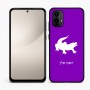כיסוי בעיצוב אישי עם השם שלך לדגם - Motorola Moto E15 4G בעיצוב תנין