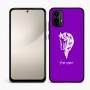 כיסוי בעיצוב אישי עם השם שלך לדגם - Motorola Moto E15 4G בעיצוב ראש סוס