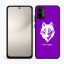 כיסוי בעיצוב אישי עם השם שלך לדגם - Motorola Moto E15 4G בעיצוב זאב