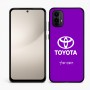 כיסוי בעיצוב אישי עם השם שלך לדגם - Motorola Moto E15 4G בעיצוב טויוטה