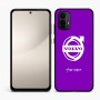 כיסוי בעיצוב אישי עם השם שלך לדגם - Motorola Moto E15 4G בעיצוב וולוו