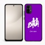 כיסוי בעיצוב אישי עם השם שלך לדגם - Motorola Moto E15 4G בעיצוב מזלות - תאומים