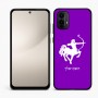 כיסוי בעיצוב אישי עם השם שלך לדגם - Motorola Moto E15 4G בעיצוב מזלות - קשת