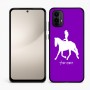 כיסוי בעיצוב אישי עם השם שלך לדגם - Motorola Moto E15 4G בעיצוב קאוגירל - אישה