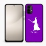 כיסוי בעיצוב אישי עם השם שלך לדגם - Motorola Moto E15 4G בעיצוב סמוראי