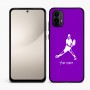 כיסוי בעיצוב אישי עם השם שלך לדגם - Motorola Moto E15 4G בעיצוב שחקן טניס