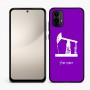 כיסוי בעיצוב אישי עם השם שלך לדגם - Motorola Moto E15 4G בעיצוב באר נפט
