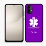 כיסוי בעיצוב אישי עם השם שלך לדגם - Motorola Moto E15 4G בעיצוב חובש