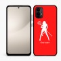 כיסוי בעיצוב אישי עם השם שלך לדגם - Motorola Moto E15 4G בעיצוב אישה שטן