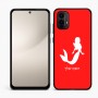 כיסוי בעיצוב אישי עם השם שלך לדגם - Motorola Moto E15 4G בעיצוב בתולת ים - אישה