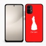 כיסוי בעיצוב אישי עם השם שלך לדגם - Motorola Moto E15 4G בעיצוב נסיכה