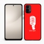 כיסוי בעיצוב אישי עם השם שלך לדגם - Motorola Moto E15 4G בעיצוב מיקרופון