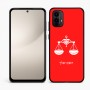 כיסוי בעיצוב אישי עם השם שלך לדגם - Motorola Moto E15 4G בעיצוב מזלות - מאזניים