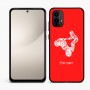 כיסוי בעיצוב אישי עם השם שלך לדגם - Motorola Moto E15 4G בעיצוב רוכב טרקטורונים