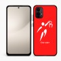 כיסוי בעיצוב אישי עם השם שלך לדגם - Motorola Moto E15 4G בעיצוב כדורסל אולימפי