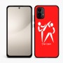 כיסוי בעיצוב אישי עם השם שלך לדגם - Motorola Moto E15 4G בעיצוב לוחמים אולימפיים