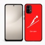 כיסוי בעיצוב אישי עם השם שלך לדגם - Motorola Moto E15 4G בעיצוב קפיצת סקי אולימפית
