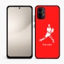 כיסוי בעיצוב אישי עם השם שלך לדגם - Motorola Moto E15 4G בעיצוב שחקן טניס