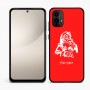 כיסוי בעיצוב אישי עם השם שלך לדגם - Motorola Moto E15 4G בעיצוב סנטה קלאוס