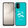 כיסוי בעיצוב אישי עם השם שלך לדגם - Motorola Moto E15 4G בעיצוב עטלפים