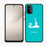 כיסוי בעיצוב אישי עם השם שלך לדגם - Motorola Moto E15 4G בעיצוב ג'ירפה באפריקה