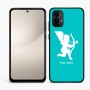 כיסוי בעיצוב אישי עם השם שלך לדגם - Motorola Moto E15 4G בעיצוב קופידון
