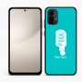 כיסוי בעיצוב אישי עם השם שלך לדגם - Motorola Moto E15 4G בעיצוב מיקרופון