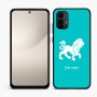 כיסוי בעיצוב אישי עם השם שלך לדגם - Motorola Moto E15 4G בעיצוב מזלות - אריה