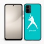 כיסוי בעיצוב אישי עם השם שלך לדגם - Motorola Moto E15 4G בעיצוב שחקן בייסבול