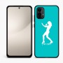 כיסוי בעיצוב אישי עם השם שלך לדגם - Motorola Moto E15 4G בעיצוב אישה מגוננת