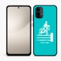 כיסוי בעיצוב אישי עם השם שלך לדגם - Motorola Moto E15 4G בעיצוב רוכב סוסים