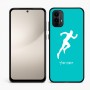 כיסוי בעיצוב אישי עם השם שלך לדגם - Motorola Moto E15 4G בעיצוב רץ