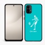 כיסוי בעיצוב אישי עם השם שלך לדגם - Motorola Moto E15 4G בעיצוב שחקן כדורגל