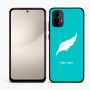 כיסוי בעיצוב אישי עם השם שלך לדגם - Motorola Moto E15 4G בעיצוב נוצת נוצה