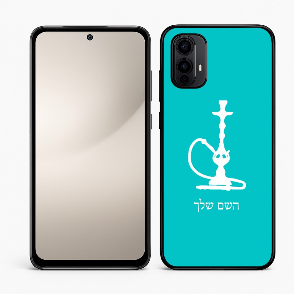 כיסוי בעיצוב אישי עם השם שלך לדגם - Motorola Moto E15 4G בעיצוב נרגילה