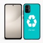 כיסוי בעיצוב אישי עם השם שלך לדגם - Motorola Moto E15 4G בעיצוב למחזר