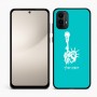 כיסוי בעיצוב אישי עם השם שלך לדגם - Motorola Moto E15 4G בעיצוב פסל החירות